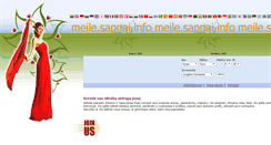 Desktop Screenshot of meile.sapnai.info